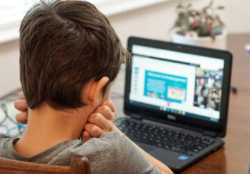 boy on computer